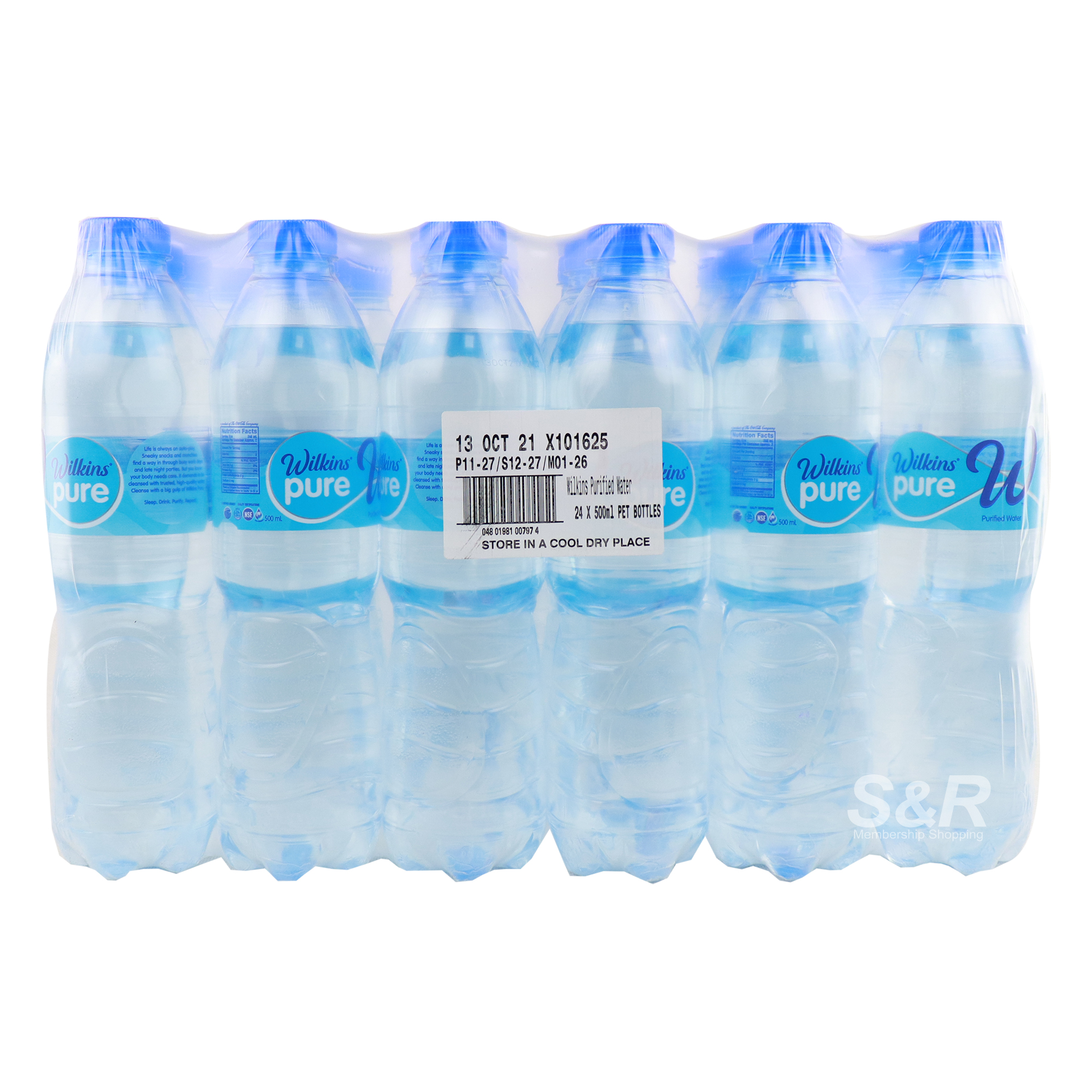 Wilkins Pure Purified Drinking Water 24 bottles Wilkins Pure Purified Drinking Water 24 bottles